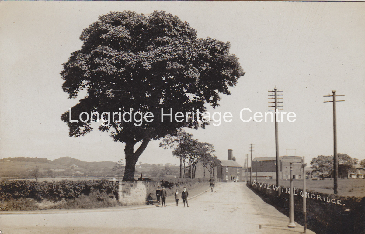 135B - Inglewhite Road - View from the Alston Arms looking towards Longridge - Unknown